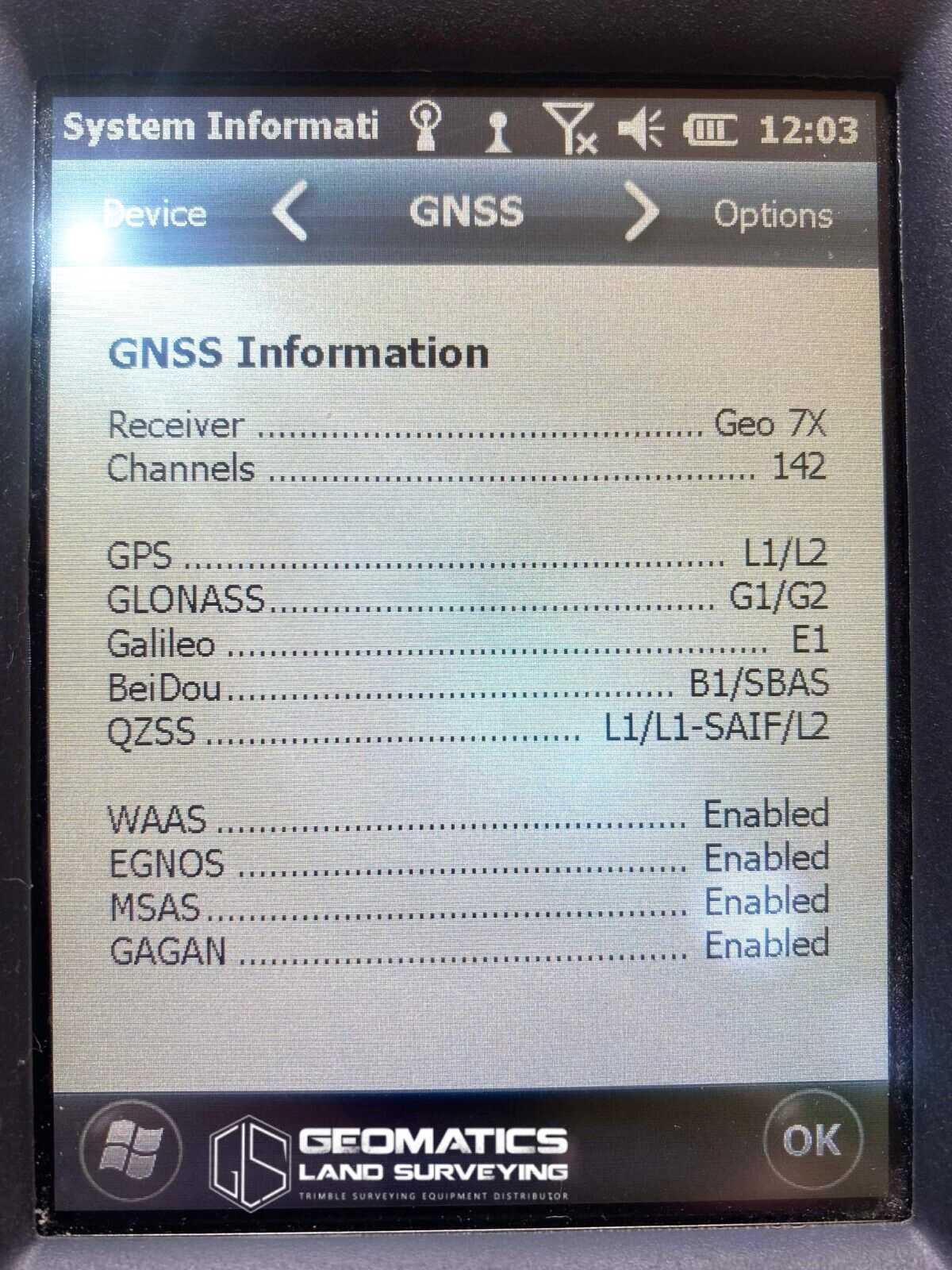 Isolere porcelæn Ledig Trimble Geo 7X Handheld GNSS System - geomaticslandsurveying.com